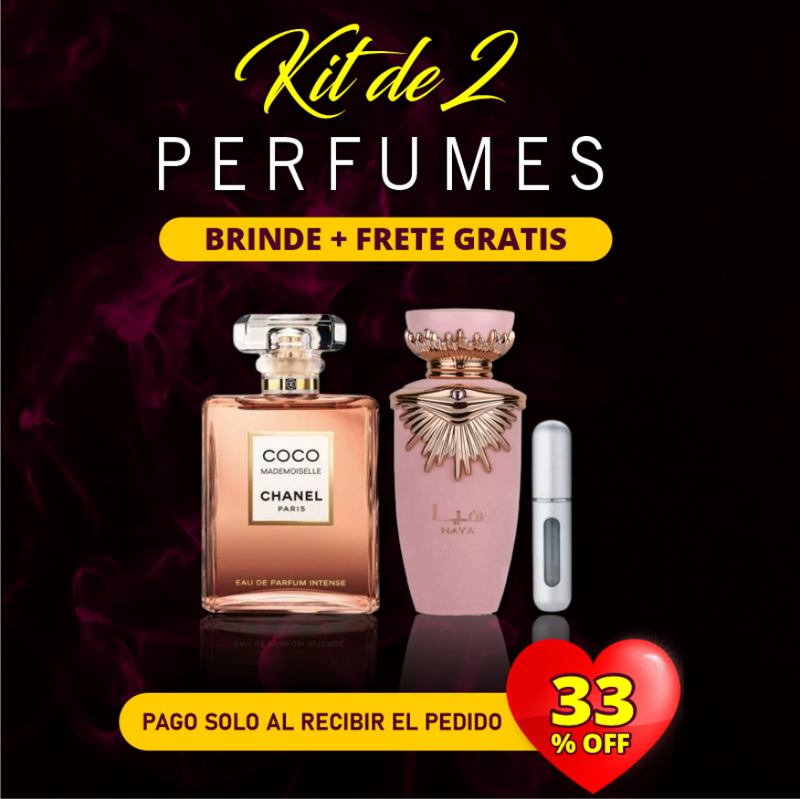 🌹 Dama Perfecta 2 Perfumes DAMA (100ml) - 33% OFF + Regalo PORTA PERFUMES