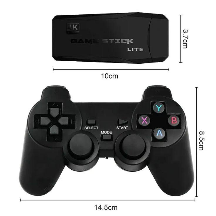 Game Stick 4k - 10.000 Juegos Retro 64GB - TiendaMegaBox