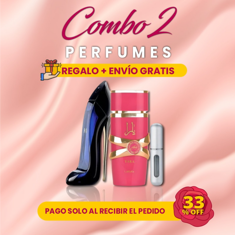 🌺 Día Alegre 2 Perfumes DAMA (100ml) - 33% OFF + Regalo PORTA PERFUMES