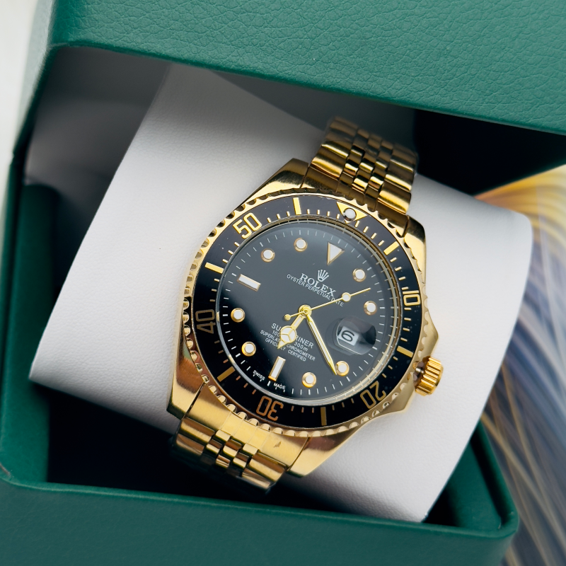 Reloj Rolex Submariner Tejido + Regalo Estuche de Lujo