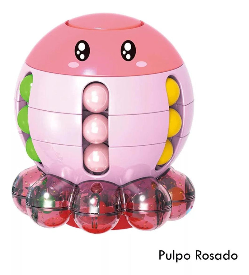 Juguete Puzzle Giratorio Cubo Pulpo - TiendaMegaBox